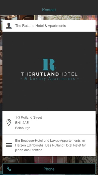 Deutsch Rutland Hotel App screenshot 2