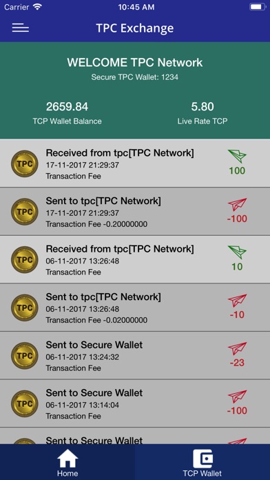TPC Exchange screenshot 3