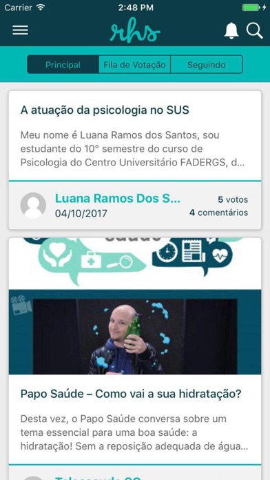 Rede Humaniza SUS Móvel screenshot 2