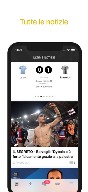 Bianconeri Live—Notizie e goal