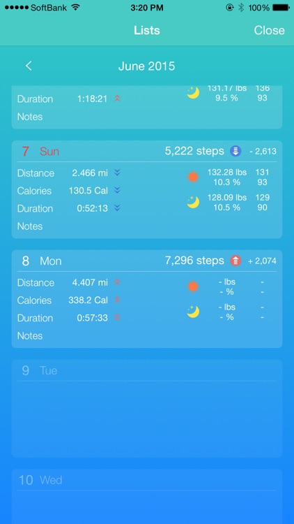 Walker - Pedometer M7 - M16 screenshot-4