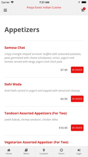 Pooja Exotic Indian Cuisine(圖2)-速報App