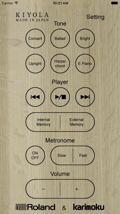 KIYOLA Remote Control