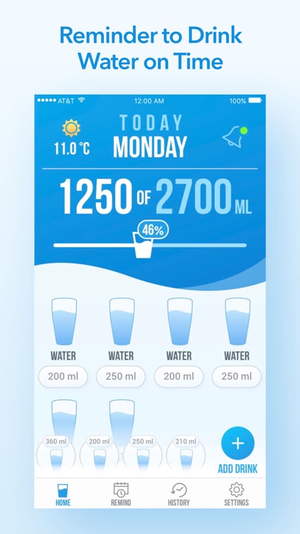 Water Reminder - Dri