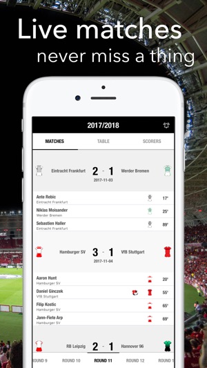 Live Football for Bundesliga