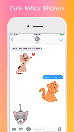 Kitty Cat Stickers Pack(圖1)-速報App