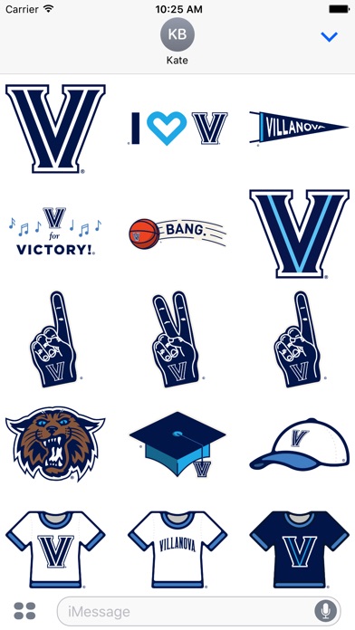 Villanova Stickers screenshot 2