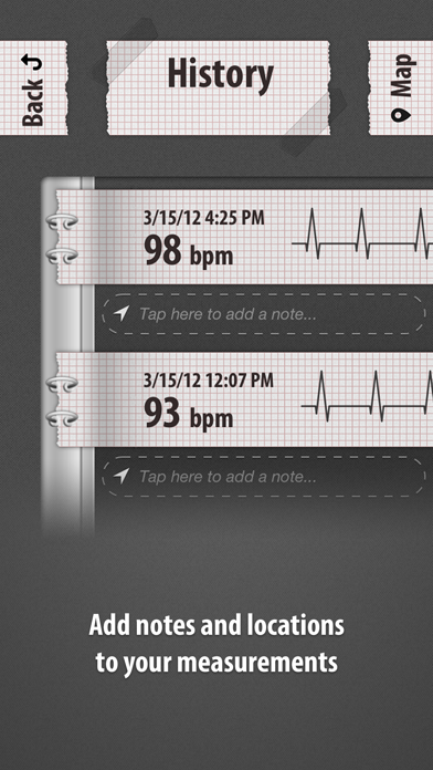 Cardiograph - Heart Rate Meter Screenshot 2