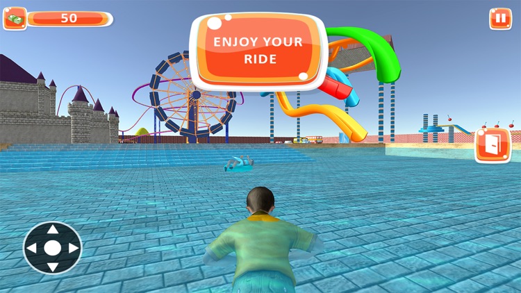 Water Park Slide Rush Sim