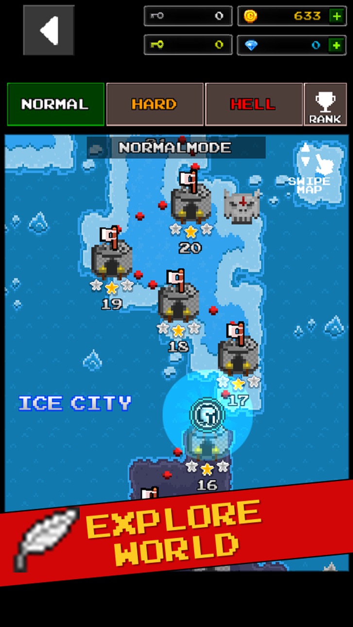Dungeon x Pixel Hero - Free Hack screenshot 5 - iOS game interface