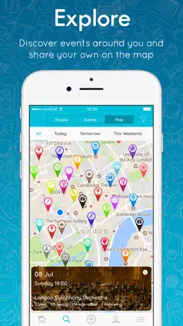 Game screenshot AmiCal - Social Calendar apk