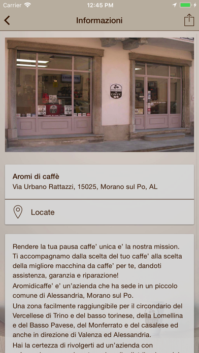 How to cancel & delete Aromi di Caffè from iphone & ipad 2