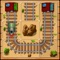 Unstoppable Train is a game where you have to connect different shaped track pieces spread over the screen in order to make a clear track for your train to get to the terminal station