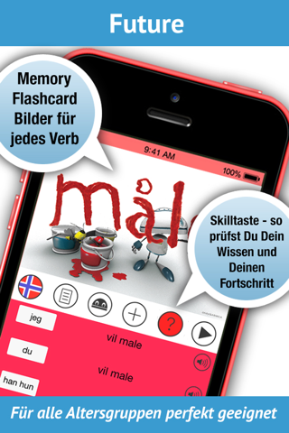 Norwegian Verbs - LearnBots screenshot 3