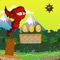 if you are a fan of red ninja games so this game is for you , very simple game to play ,run ninja Run is an award winning runner that takes place in a creepy forest 