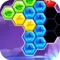 Black Hexa Puzzle Bomb is simple