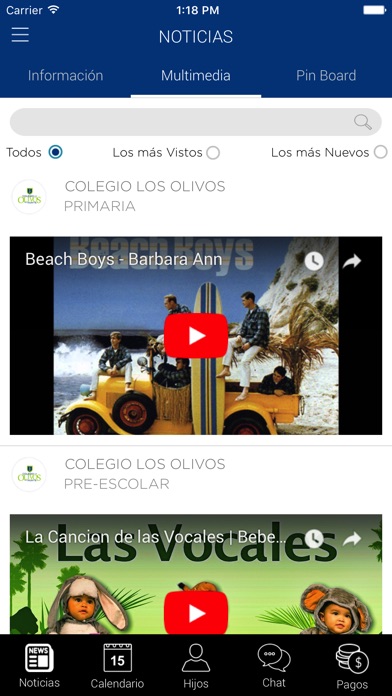 Colegio Los Olivos screenshot 2