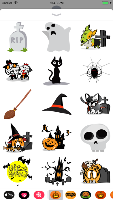 Happy Halloween Haunted Emojis screenshot 3