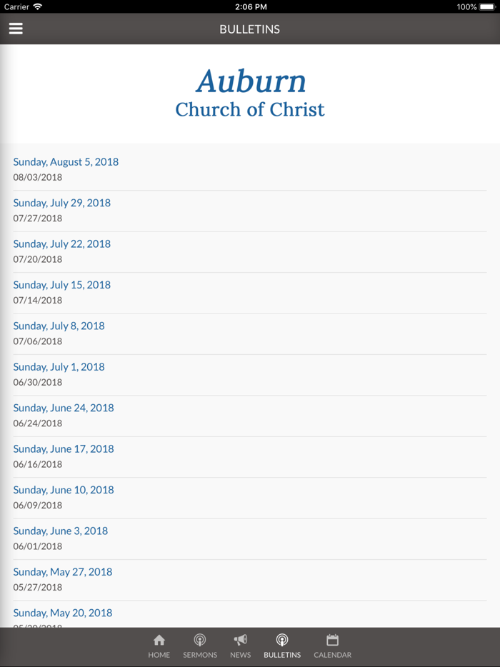 Auburn Church of Christ