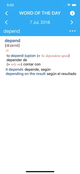 Game screenshot Collins Spanish Dictionary mod apk