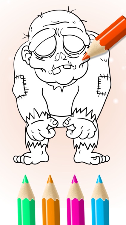 Zombie Coloring Book Pixie Art screenshot-6