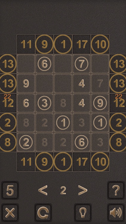 Numbers Sigma Puzzle