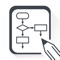 Draw flow charts, floor plans, network layouts, uml, sketches & illustrations