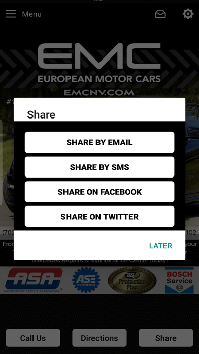 How to cancel & delete European Motor Cars - EMC from iphone & ipad 4