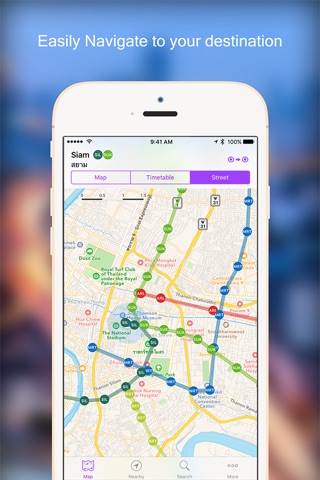 Bangkok Metro Transit Map screenshot 3