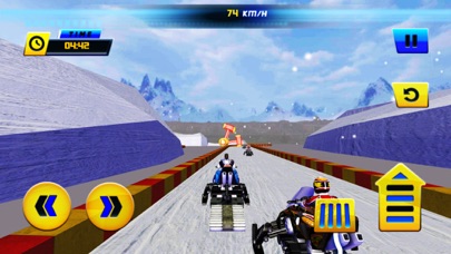 How to cancel & delete Racing Snowmobiles Mayhem from iphone & ipad 1