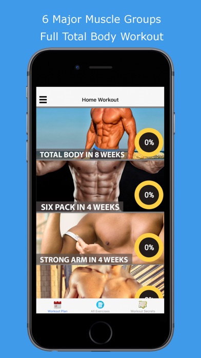 Home Workout - Fitness Planner screenshot 2