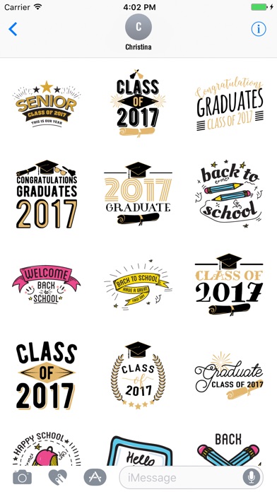 The University Stickers screenshot 3