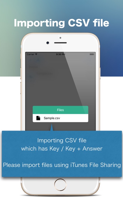 Flaca - Flash card app for language learner -