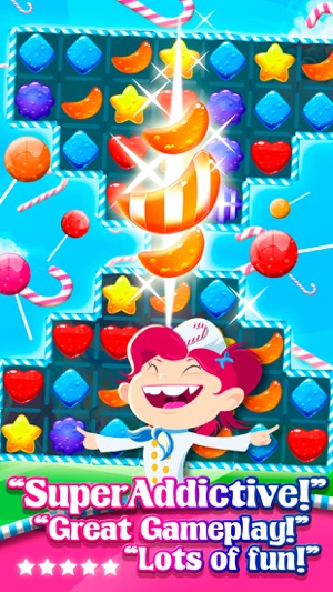 Match 3 Sweet Lolly Candies HD(圖1)-速報App