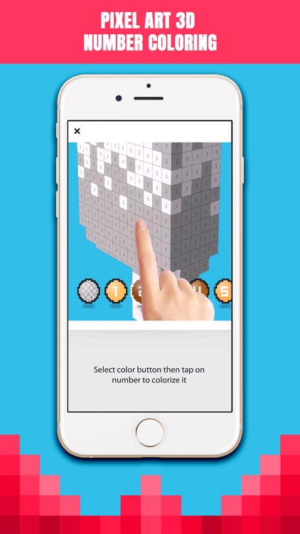 Pixel Art 3D Number Coloring screenshot-5