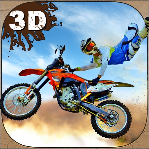 Crazy Motorcycle Stunt Ride simulator 3D – Perform Extreme Driver Stunts with Motor Bike on Dirt icon