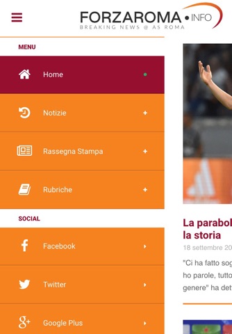 Forzaroma.info screenshot 2