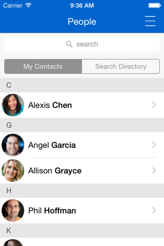 FEIconnect Member App - náhled