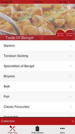 Taste Of Bengal Surrey