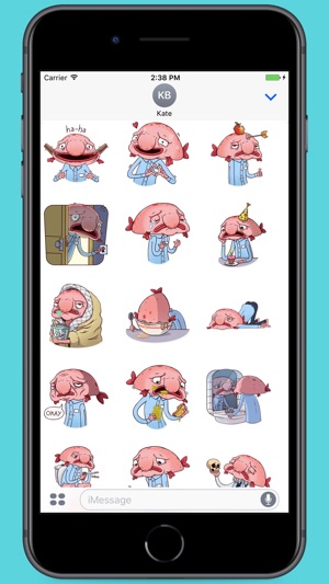 Sad Blobby Stickers(圖1)-速報App