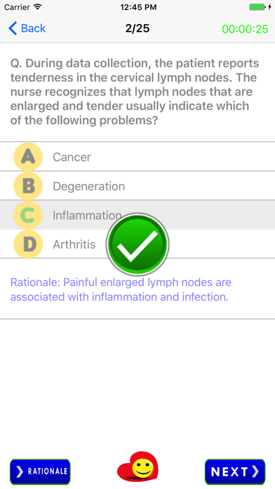 How to cancel & delete Medical-Surgical Nursing Quiz from iphone & ipad 2