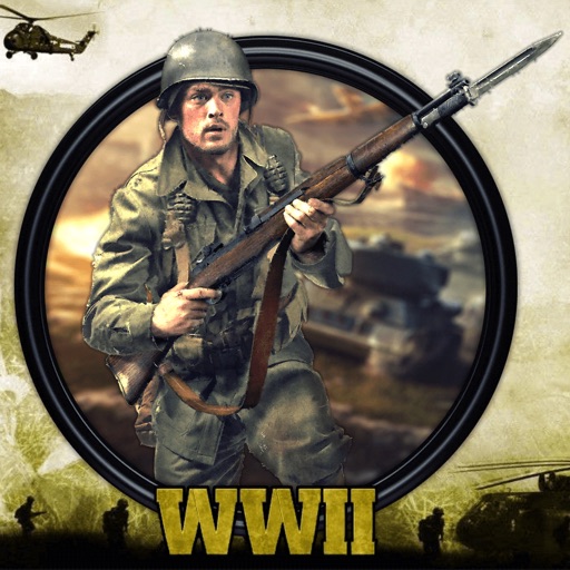 WW2 Line of Heroes: FPS Game Icon