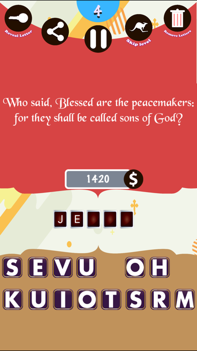 The Bible Quiz :- Edition 1 screenshot 4
