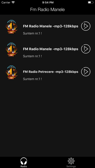 FM Radio Manele screenshot 2