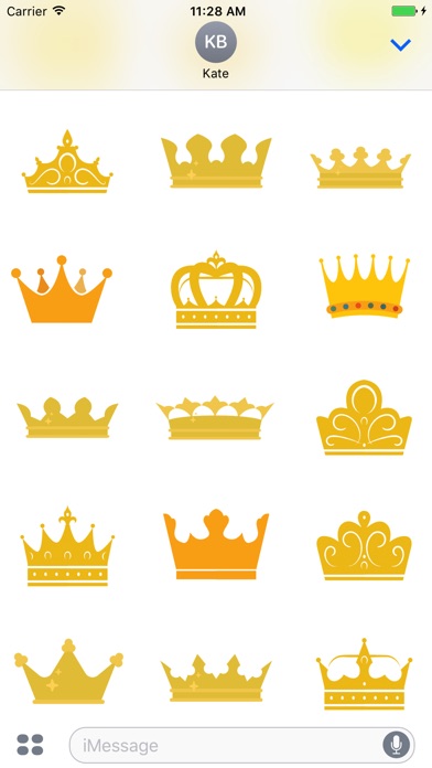 My Crown - stickers & emoji screenshot 2