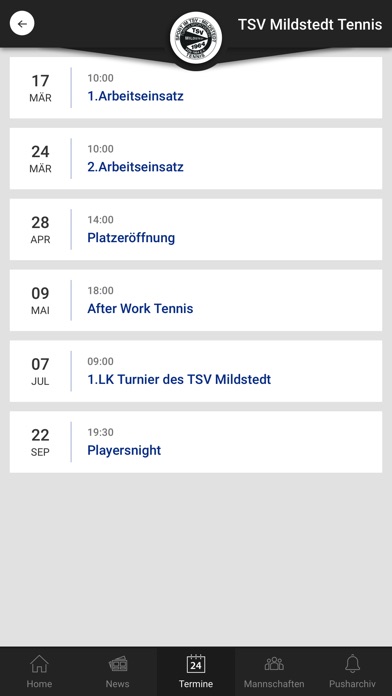 TSV Mildstedt Tennis screenshot 3