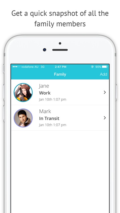 FollowMe: Family Locator - GPS Phone Tracker screenshot-4