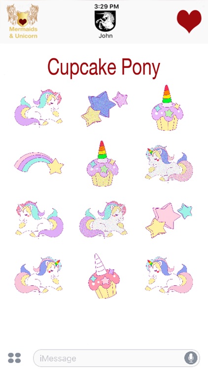 Rainbow Pony Stickers