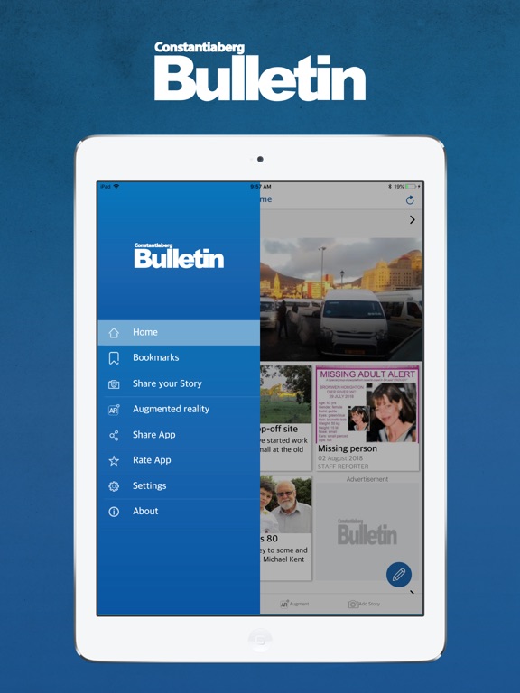 iPad Image of Constantia Bulletin
