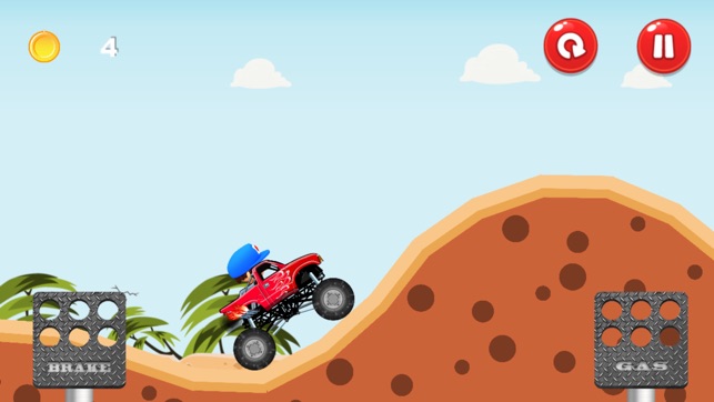 Monster Truck - Hill Racing(圖5)-速報App